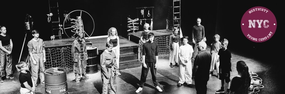 Northcott Young Company in the middle of rehearsals