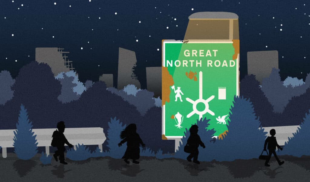 Great North Road project cover