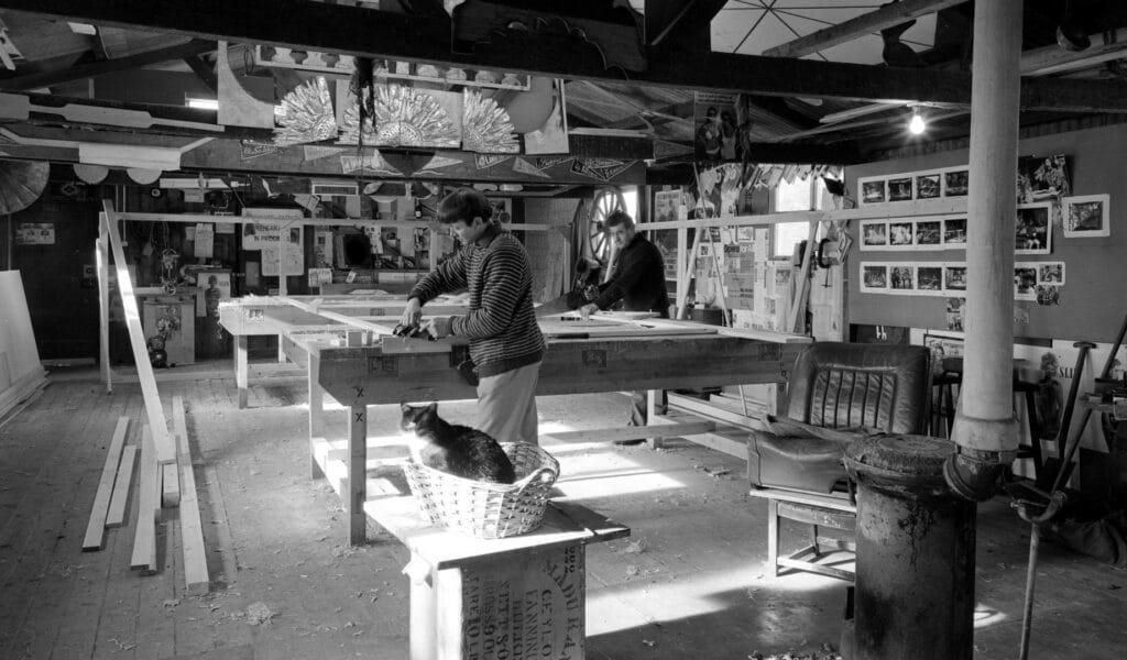 Northcott Carpentry Workshop, March 1970