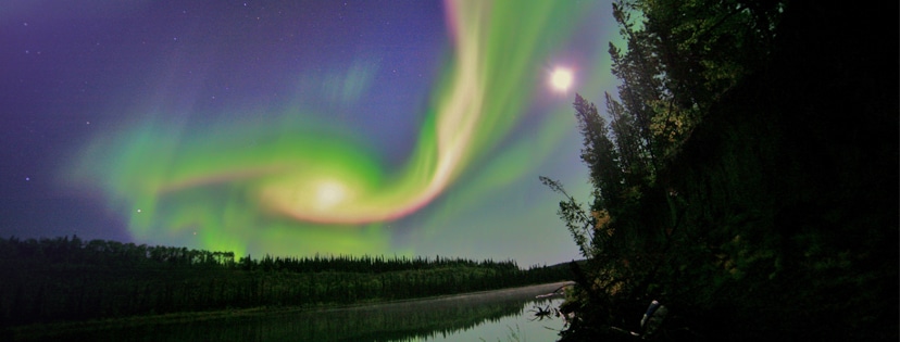 Photo of the aurora borealis