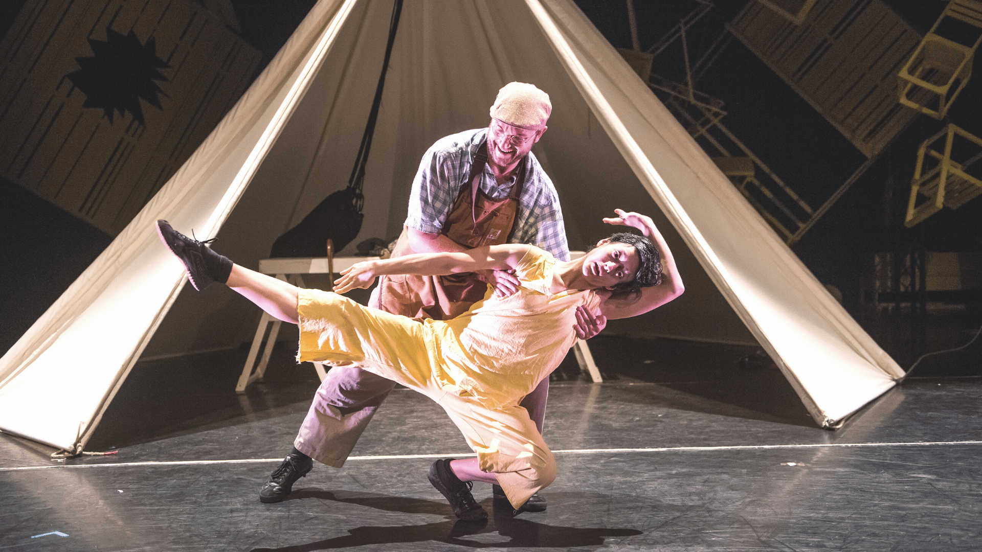 JVC' Pinocchio, featuring dancers Maria Doulgeri and David Lloyd