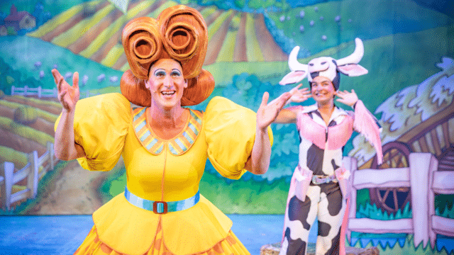 Jack and the Beanstalk production shot.