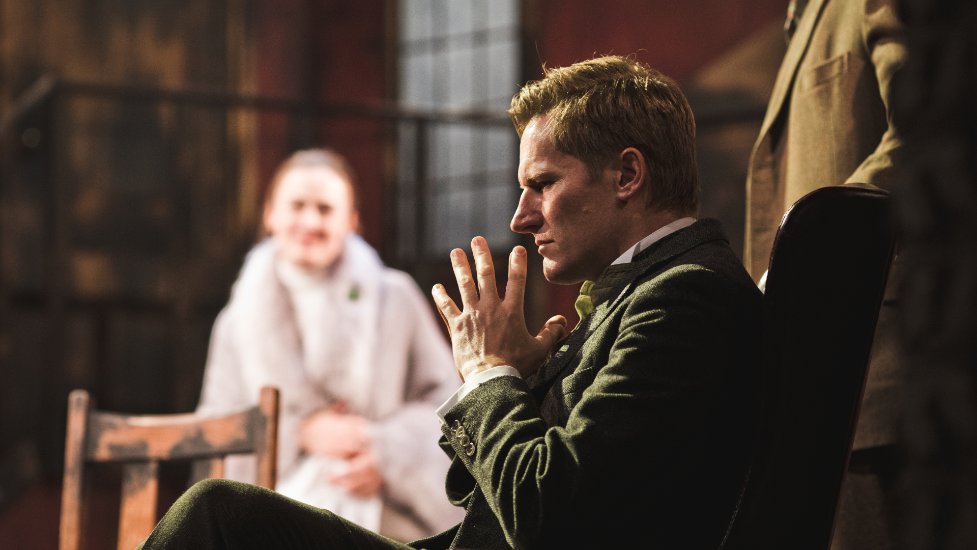 Production shot from Sherlock Holmes: The Hunt For Moriarty.