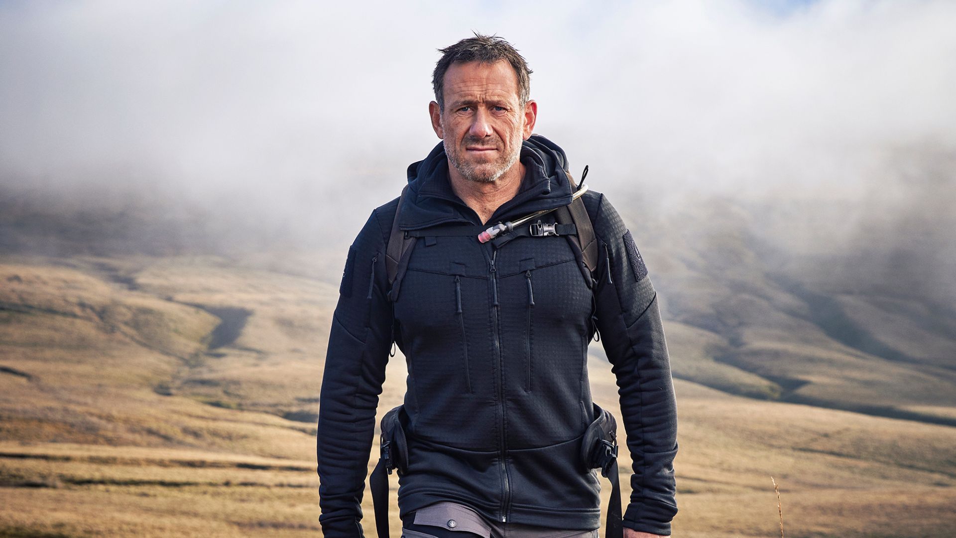 An image of Jason Fox in the mountains.
