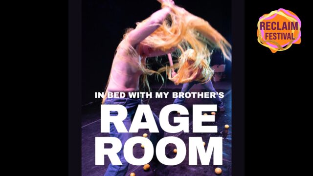 A picture of two people with long blonde hair in action, their hair is flying all the way across the photo. The text on the image reads